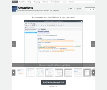 screenshot-qownnotes-webpage